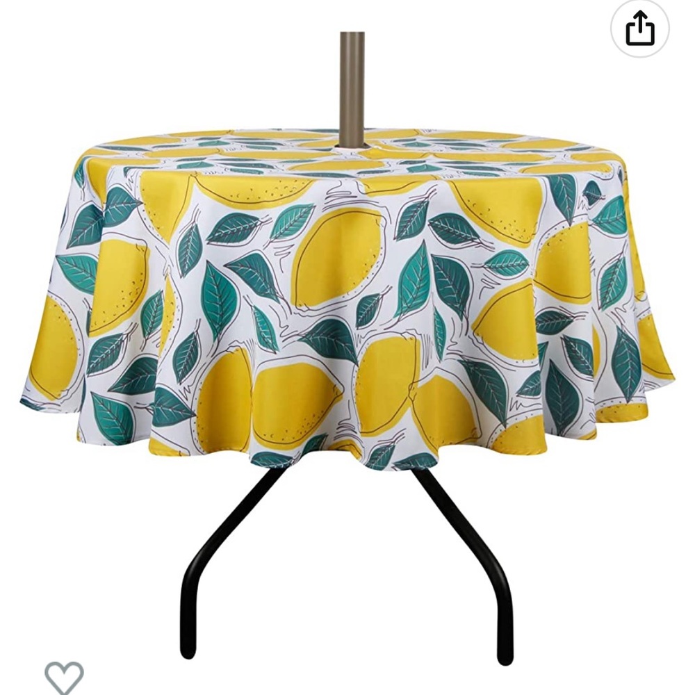 60 inch diam umbrella tablecloth